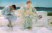 Alma Tadema  Ask Me No More oil painting reproduction